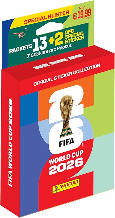 Panini FIFA World Cup Sticker 2026™ (Eco-Blister 2)
