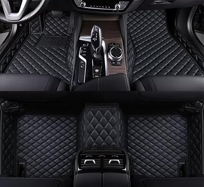 Custom Floor Mats fit for Mercedes-Benz S-Class S350 S400 S450 S500 S550 S560 S600 1990-2025 Anti-Slip and Wear-Resistant Customized Mats for Cars,Black