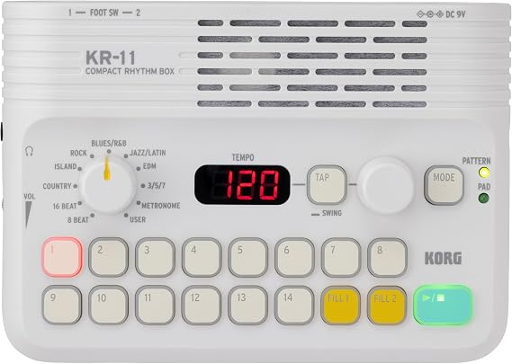 Korg KR-11 - Compact Rhythm Box Drum Machine