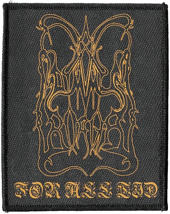 Dimmu Borgir For All Tid Orange Sew On Patch