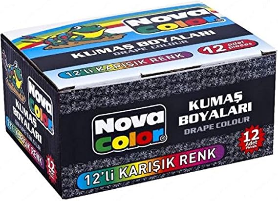 Nova Color Kumaş Boyasi 12 Li Nc-192