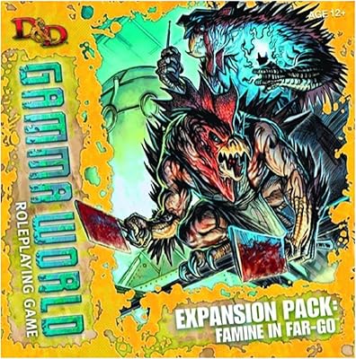 Wizards of the Coast D&D Gamma World Expansion: Famine in Far-go: A D&D Genre Supplement