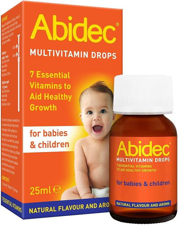 Abidec Baby and Kids Multivitamin Drops with Vitamin D 25ml