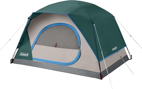 Coleman Skydome Tent with 5 Minute Setup, Weatherproof Tent with Rainfly & Carry Bag, 20% More Headroom Than Traditional Canopies