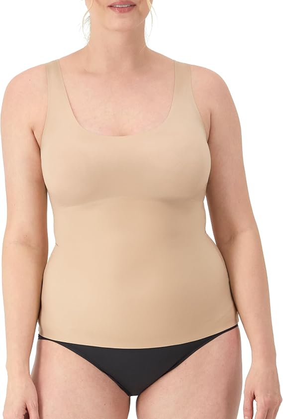 Maidenform Women's Comfort Devotion Shapewear Tank Top, Firm Control Smoothing Cami