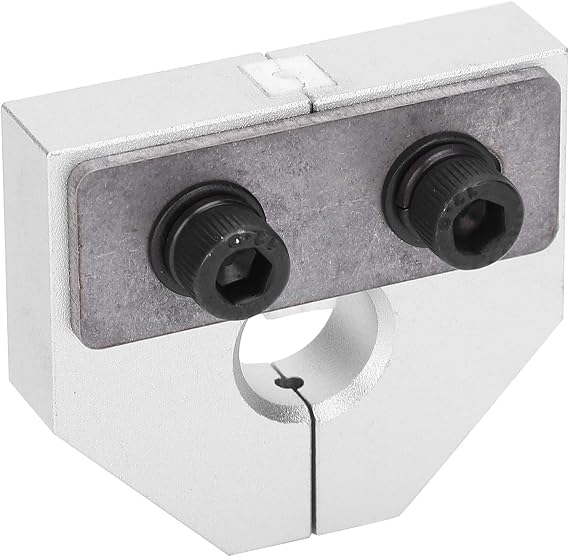 3D Filament Welder Connector, Compact Aluminum Splicer Tool Repairs Broken Filament Reduces Waste Supports 1.75mm to 3mm Material for 3D Printing Silvery 1 Pack