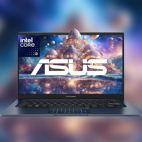 ASUS VivoBook Laptop | Intel 13th Generation 6 Core Processor Up to 4.5GHz (Beat i7-1195G7) | 16GB RAM | 512GB PCIe SSD | 14" FHD Display | Bluetooth | HDMI | Thin & Light | Windows 11