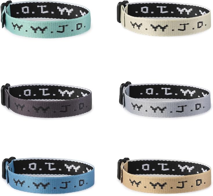 Elevated Faith WWJD Surf Bracelet Pack