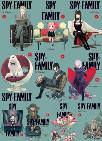 Spy x Family Series 10 Books Set (Vol. 1 - Vol. 10)