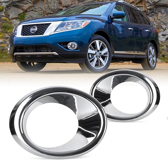 Fog Lights Covers for Nissan Pathfinder 2013 2014 2015 2016