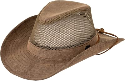 Outback Trading Unisex Adults Knotting Hill Canyonland Durable Breathable Brown Cowboy Hat