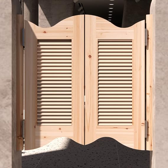 Saloon Swinging Doors Cafe Doors, Ideal for Kitchen, Restaurant, Balcony, Porch Entrance Partition - Unique Saloon Features
