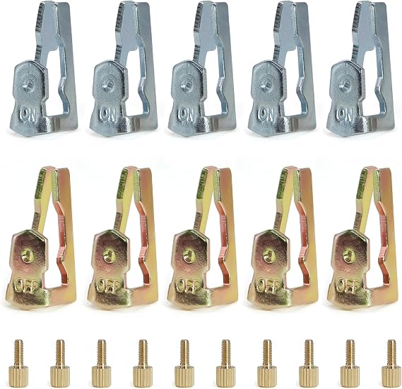 10Pcs Pool Timer On Off Clips (5 ON /5 Off /10 Screws)