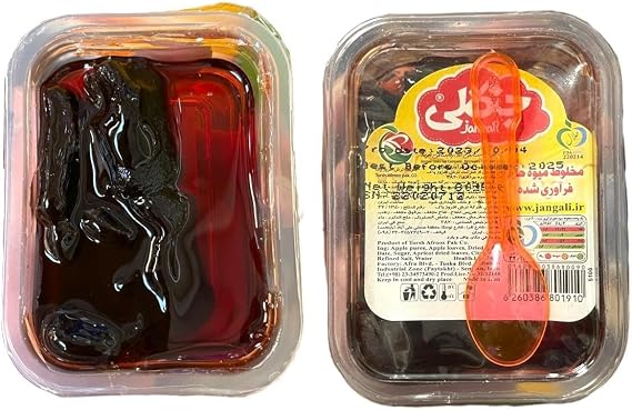 Jangali Original Lavashak Persian Fruit Leather, Traditional Middle Eastern Dried Fruit Roll, 60g