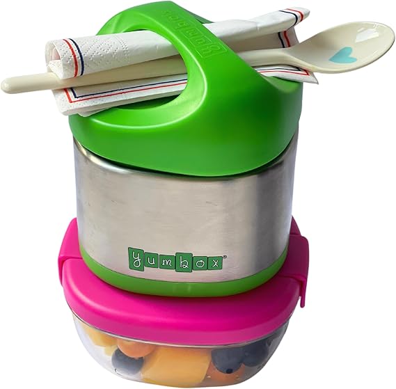 Yumbox Thermal Jar and Snack Bowl Combo