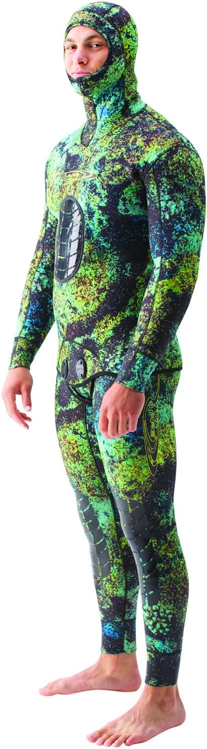 Riffe Digi-Tek Camo 3.5mm 2-Piece Wetsuit - #54/Lg