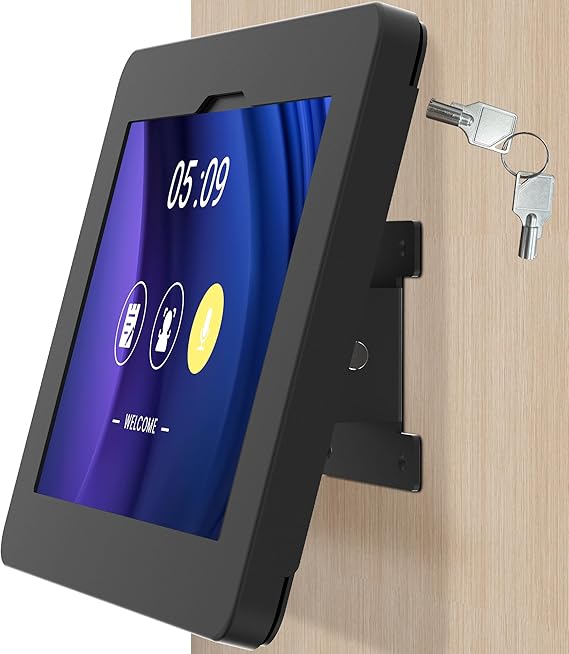 Tablet Wall Mount Compatible with Samsung Galaxy Tab A11+, Tab A9+, Anti Theft with Lock, All Metal, Tiltable - BSW101BJ
