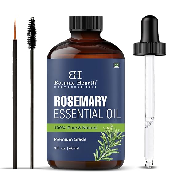 Botanic Hearth 100% Pure and Natural Rosemary Essential Oil - 2 Fl Oz