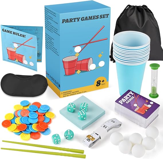 Faburo Party Game Set, Action Game for Adults