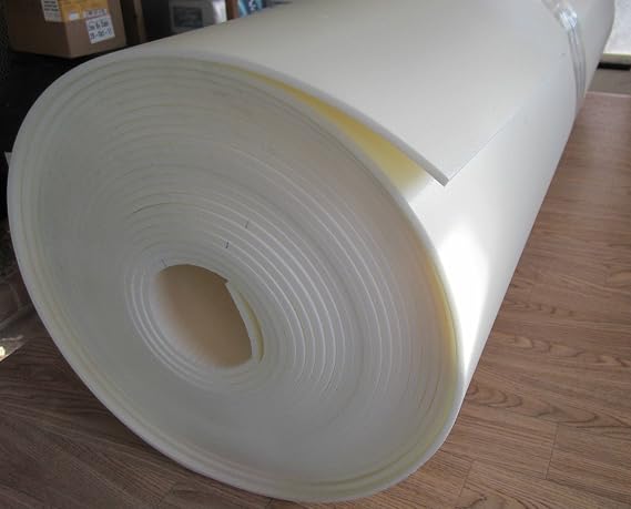 1/4" x 22" x 60" Craft Foam Hidense Closed Cell Foam Upholstery Foam for Auto Interior Panels, Crafts, Speakers Home Decor Off White 1Pcs