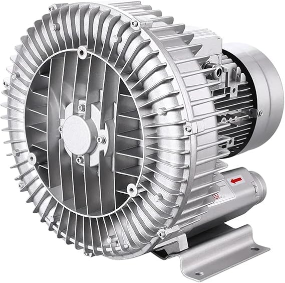 1pc High-Pressure Industrial Vortex Blower - Dual-Purpose Centrifugal Fan for Fish Pond Aeration and Dust Removal(750W 380V three-phas)