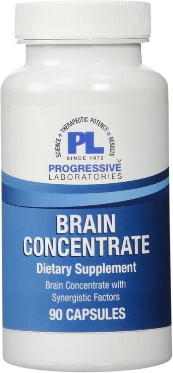 Progressive Labs Brain Concentrate Supplement, 90 Count