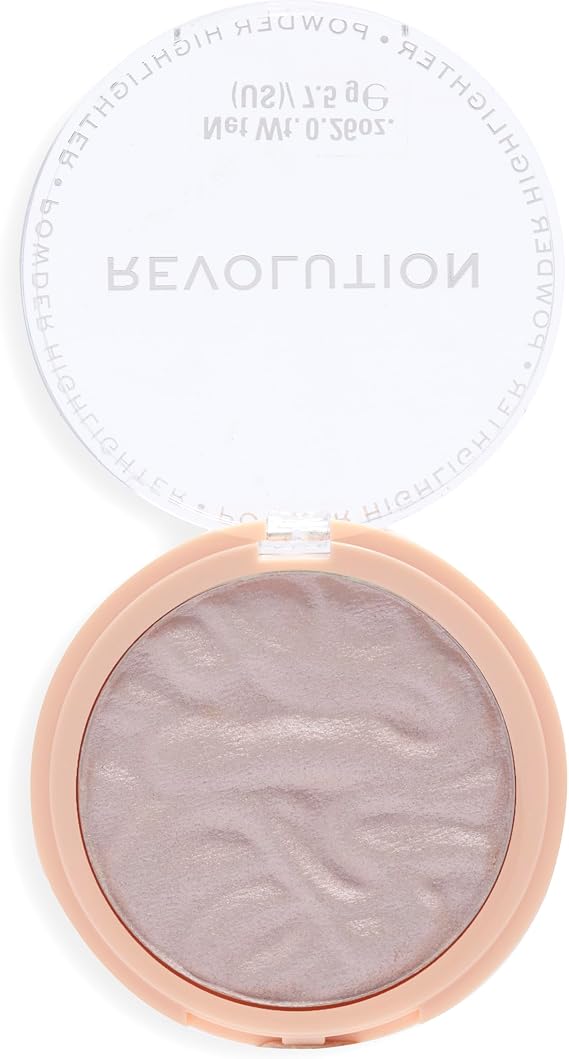 Makeup Revolution, Reloaded Highlighter, Highly-Pigmented Face Powder, Brighten, Glow & Shimmer