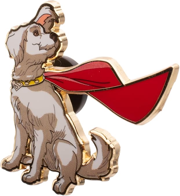 DC Studios Superman Krypto The Superdog Enamel Pin | Accessories For Lanyard, Backpack