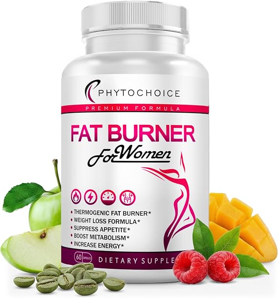 Belly Fat Burner for Women Powerful Weight Loss Pills That Target Stubborn Belly & Thigh Fat Thermogenic Metabolism Booster, Appetite Suppressant & Bloating Relief Advanced Slimming Formula