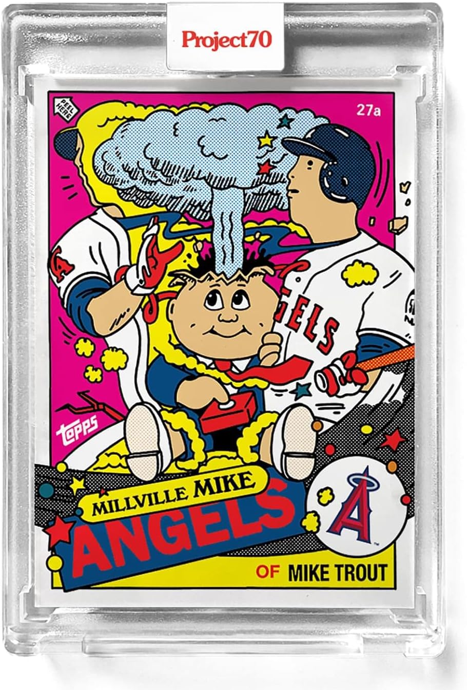 Topps Project70 Card 357 | Mike Trout by Ermsy