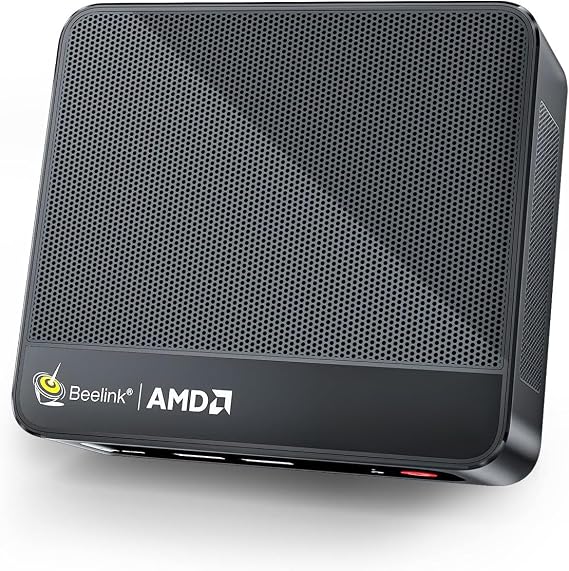 Beelink SER5 Mini PC, AMD Ryzen 5 5500U 6C/12T, 16G DDR4 RAM 480G SSD