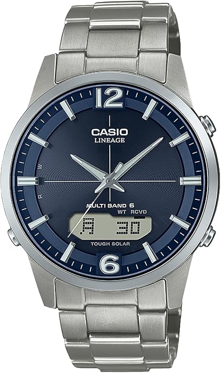 Casio Watch Lineage Domestic Regular ProductLCW-M170 Titanium/Bar Index, 1 piece