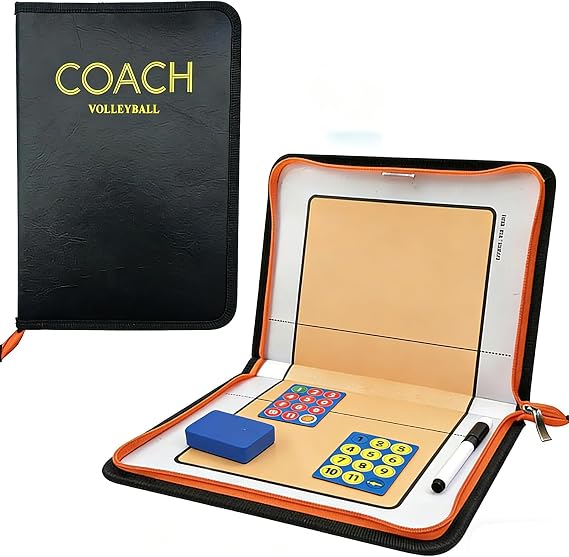 Volleyball Magnetic Coaching Board Coach Tactics Strategy Training Clipboard