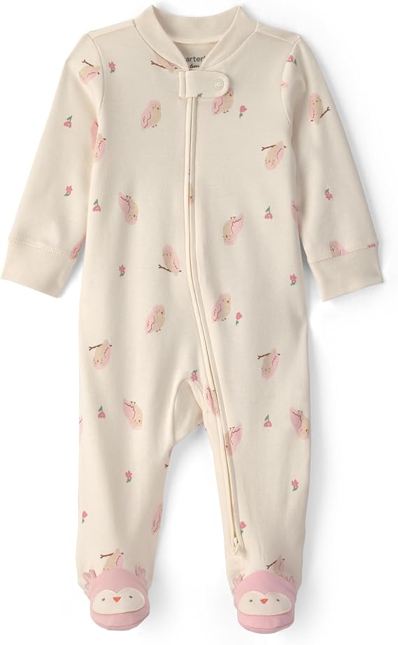 Carter's Baby Girls' Interlock Sleep and Play
