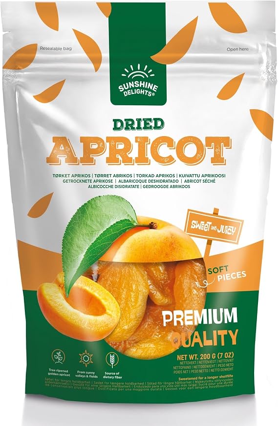 Sunshine Delights Soft Dried Apricot 200g