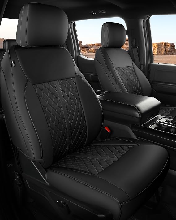 RIDEPOSH Seat Covers for Ford F150 Seat Covers, SuperCrew XL XLT 2010-2014