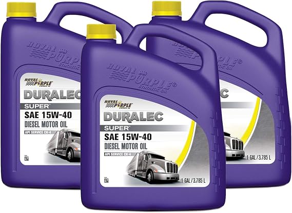 Royal Purple 43154 15w40 Multi-Grade Oil Case Gallon, 3 gallon, 1 Pack
