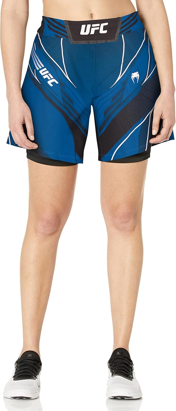 Venum Womens UFC Venum Authentic Fight Night Women's Shorts - Long Fit