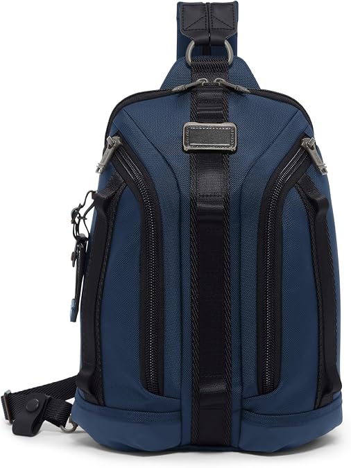 TUMI Alpha Bravo Knight Sling, Navy, Men's Sling Bag