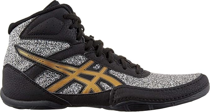 ASICS Kid's Matflex 6 Grade School Wrestling Shoes, 1.5, White/Rich Gold