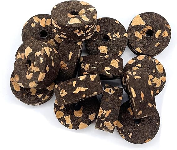 B-W Burl 50 Pack 1.25" Rings with 1/4" Bore