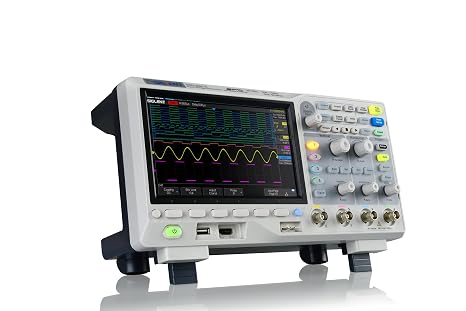 Siglent Technologies SDS1204X-E 200MHz Super Phosphor Digital Oscilloscopes 4 Channels 1 GSa/s 14 MB Grey