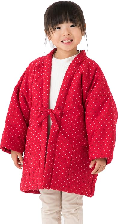 WATANOSATO Boys&Girls Dobby HANTEN Kimono Style Jacket