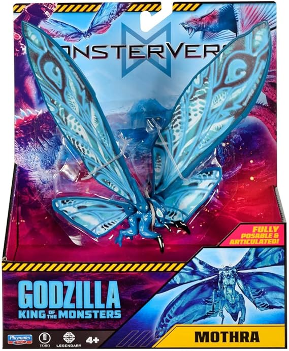 PlayMates MonsterVerse Monthra Fully Posable and Articulated