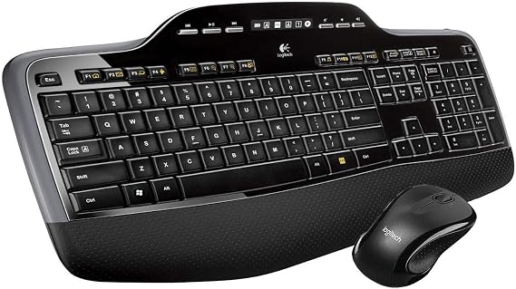Logitech MK735 Wireless Keyboard and Mouse Combo - MK710 Keyboard and Wireless Mouse M510