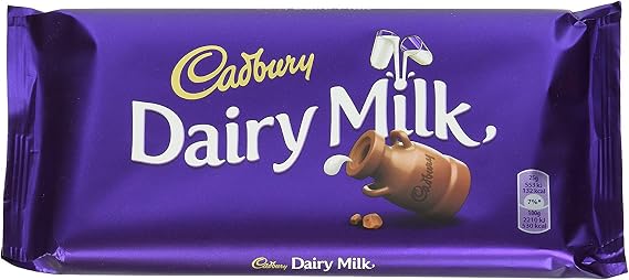 Cadbury Fairtrade Dairy Milk Chocolate Bar (200g) - Pack of 2