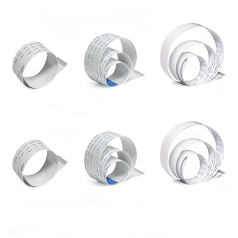Pastall Raspberry Pi Camera Cable, 6pack 15 Pin (15cm2pcs/30cm2pcs/50cm2pcs) FFC Ribbon Flexible Flat Cable for Raspberry Pi Module Camera