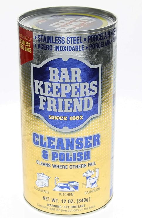 Bar Keepers Friend 11510 12 Oz Bar Keeper's Friend Cleanser & Polish