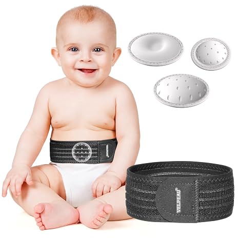 Velpeau Umbilical Hernia Belt for Baby Newborn, Belly Button Navel Band