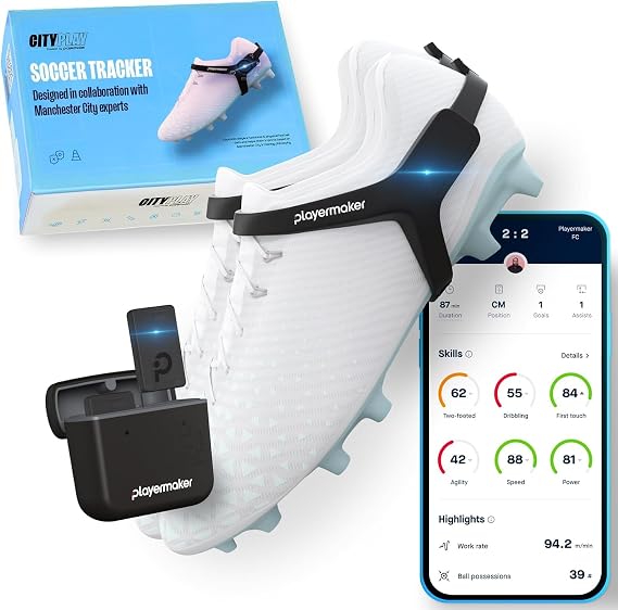 CITYPLAY Smart Soccer Tracker for Cleats - Training Sensor for Youth